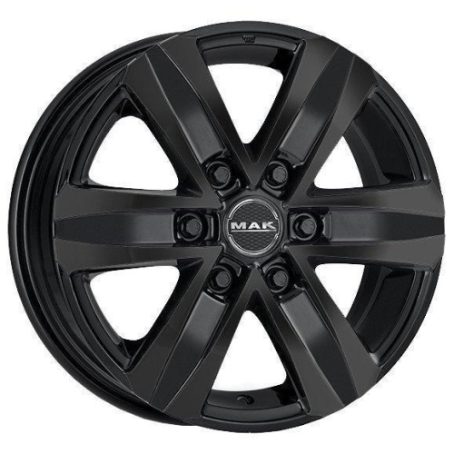 MAK Stone 6 8x18 6*114.3 ET45 DIA66.1 Gloss Black Литой
