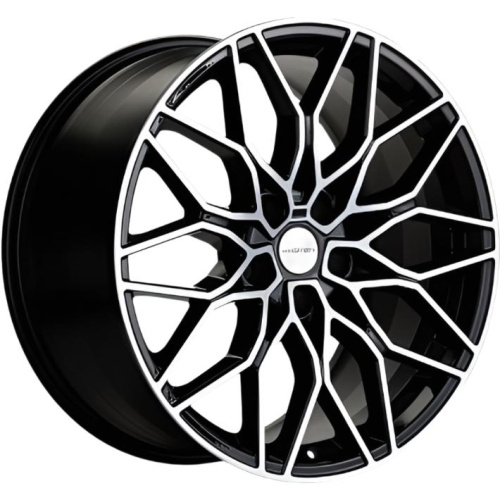Khomen KHW 1902 9.5x19 5*112 ET40 DIA66.6 Black-FP Литой