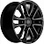 Khomen KHW 1805 7.5x18 6*139.7 ET42 DIA100.1 Black Литой