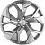 Khomen KHW 2006 8.5x20 5*114.3 ET30 DIA60.1 Brilliant Silver Литой