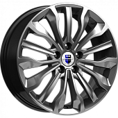 K&K Атакама 6.5x17 5*114.3 ET45 DIA67.1 Алмаз черный Литой