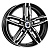 K&K Sayan 6x16 5*110 ET45 DIA67.1 Алмаз черный Литой