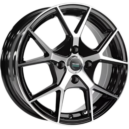 Megami MGM-18FF 7x17 5*110 ET46 DIA63.3 BKF Литой