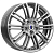 K&K Эрфурт 7x17 5*108 ET50 DIA63.3 Дарк платинум Литой