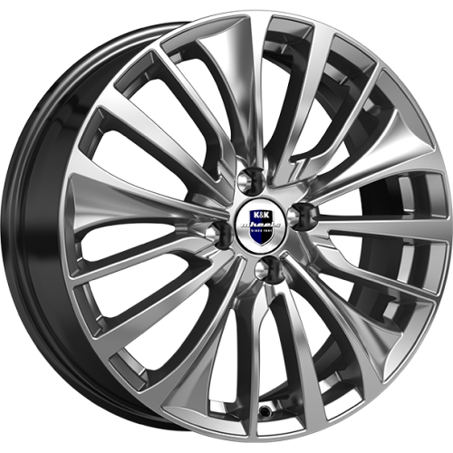 K&K Flanker 6.5x17 4*100 ET43 DIA60.1 Дарк платинум Литой
