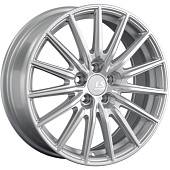 LS FlowForming RC93 7x17 5*100 ET45 DIA73.1 Silver Литой