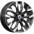 K&K Морейн 6.5x17 5*105 ET38 DIA56.6 Алмаз черный Литой