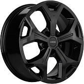 Khomen KHW 1710 6.5x17 5*120 ET55 DIA65.1 Black Литой