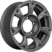 Khomen KHW 1505 5.5x15 5*139.7 ET5 DIA108.1 Gray Литой