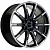 Khomen KHW 2102 10.5x21 5*112 ET45 DIA66.6 Black-FP Matt Литой