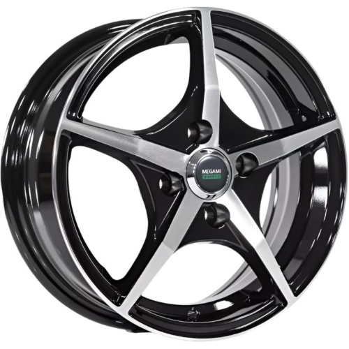 Megami MGM-19FF 6x15 4*100 ET48 DIA54.1 BKF Литой