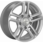 Khomen KHW 1602 6.5x16 5*139.7 ET35 DIA98.5 F-Silver Литой