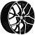 Khomen KHW 2012 8x20 5*108 ET46 DIA63.3 Black-FP Литой