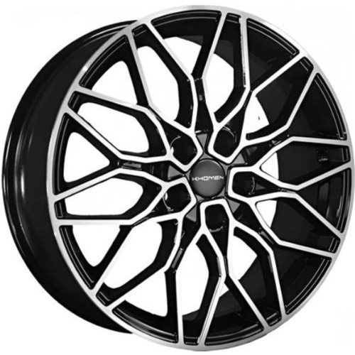 Khomen KHW 1813 7x18 5*114.3 ET48.5 DIA67.1 Black-FP Литой