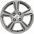 Khomen KHW 1502 6x15 4*100 ET50 DIA60.1 G-Silver Литой
