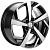 Khomen KHW 1712 7x17 5*114.3 ET37 DIA66.6 Black-FP Литой
