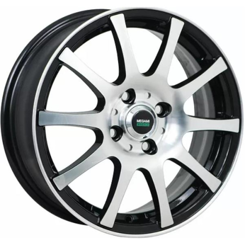 Megami MGM-2 6x15 4*100 ET48 DIA54.1 BKF Литой