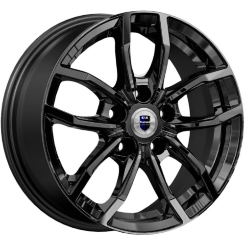 K&K Фрост 6.5x15 5*108 ET50 DIA63.3 Черный Литой