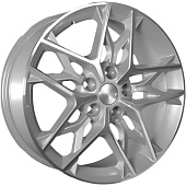 Khomen KHW 1709 7x17 5*110 ET40 DIA67.1 F-Silver-FP Литой
