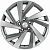 Khomen KHW 1801 7.5x18 5*114.3 ET50 DIA66.1 Gray-FP Литой