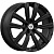 K&K Аламер 7.5x18 5*114.3 ET45 DIA60.1 Черный Матовый Литой