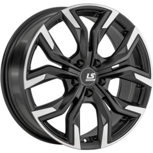 LS FlowForming RC92 7.5x18 5*112 ET40 DIA66.6 BKSF Литой