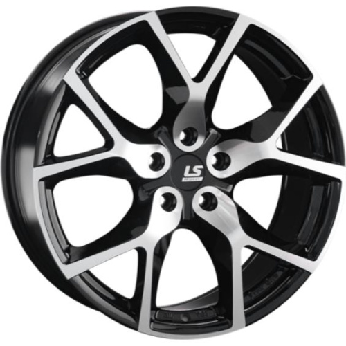 LS FlowForming RC12 8.5x20 5*112 ET35 DIA66.6 BKF Литой
