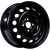 Trebl 64A49A 6x15 4*100 ET49 DIA56.6 Black Штампованный