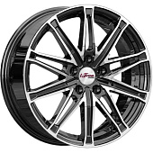 iFree Виар 6.5x17 5*114.3 ET37 DIA66.6 Блэк Джек Литой