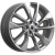 K&K Роквуд 7x17 5*105 ET38 DIA56.6 Дарк платинум Литой